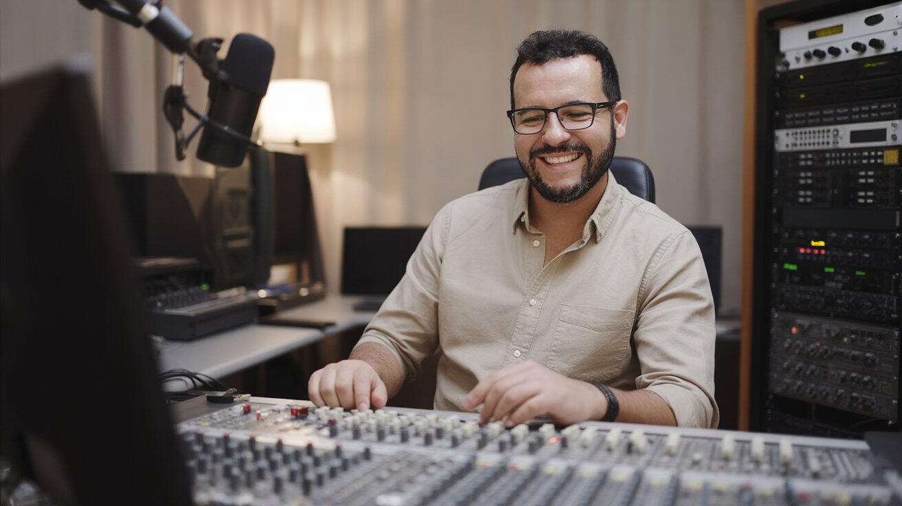 Maestro Benavent en la radio de Valencia